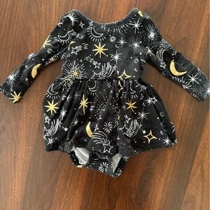 Posh Peanut Baby Girl Dress Stars 0-3 months